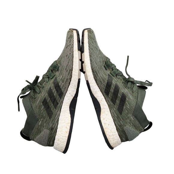 Adidas Shoes Mens 7.5 Athletic Sneakers PureBoost RBL Base Green Running Active main image 4